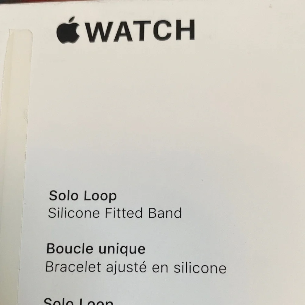 Apple Watch Solo Loop Band - Marigold Orange - Size 5, 41mm - Picture 2 of 5
